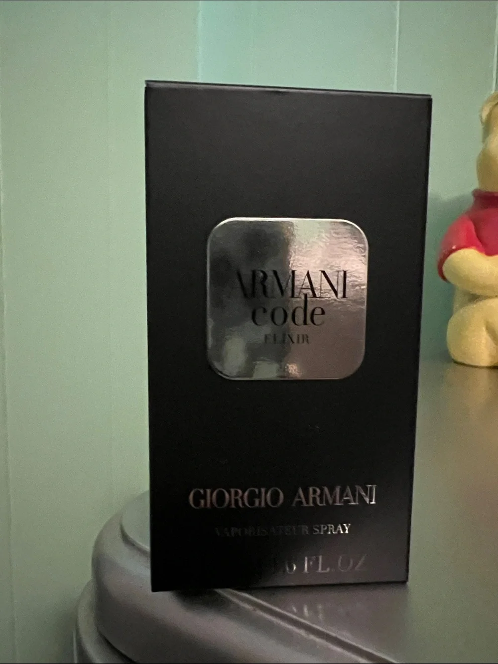 Giorgio Armani Code Elixir Men – Black and Silver Bottle